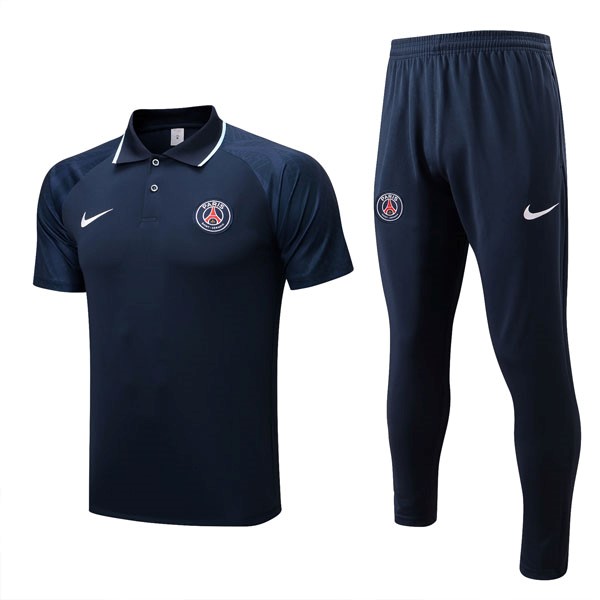 Polo PSG Conjunto Completo 2022/2023 Azul 1